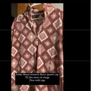 Eddie Bauer Women’s Fleece Quarter Zip